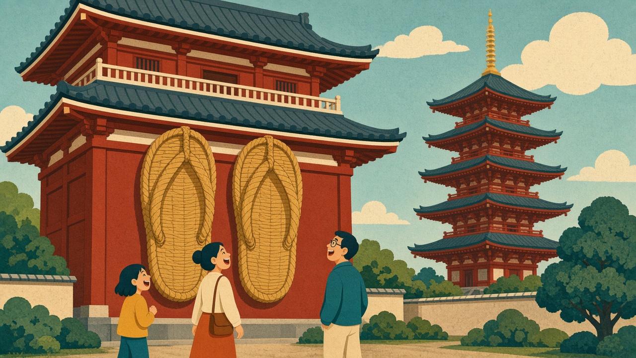 Illustration for chapter 4: Sandals for a Giant