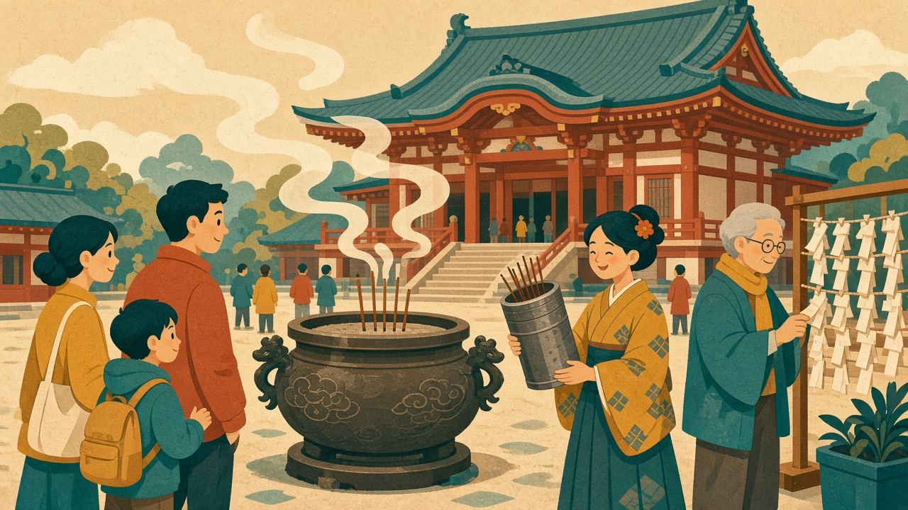 Illustration for chapter 5: Smoke, Fortunes, and the Secret Statue