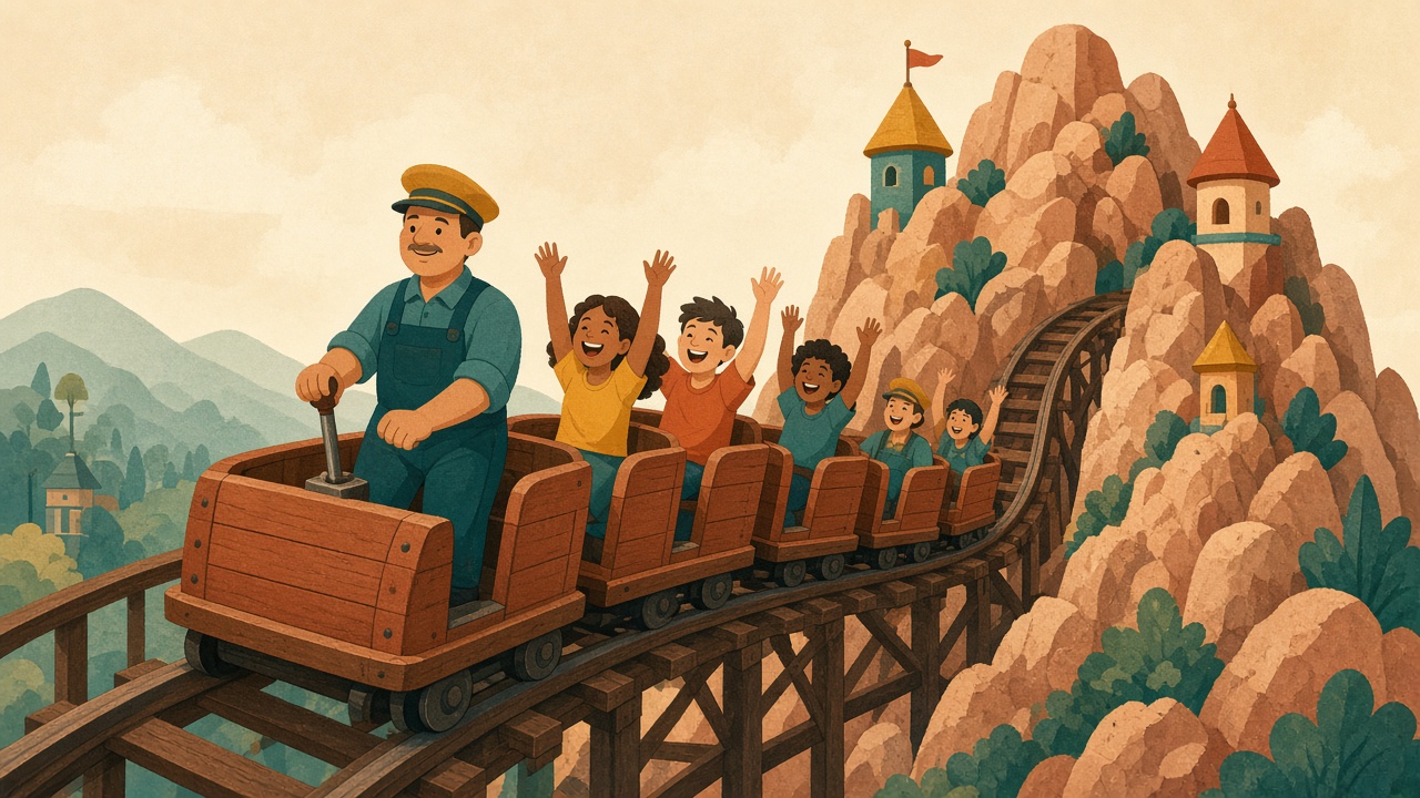 Illustration for chapter 4: A Roller Coaster With a Driver