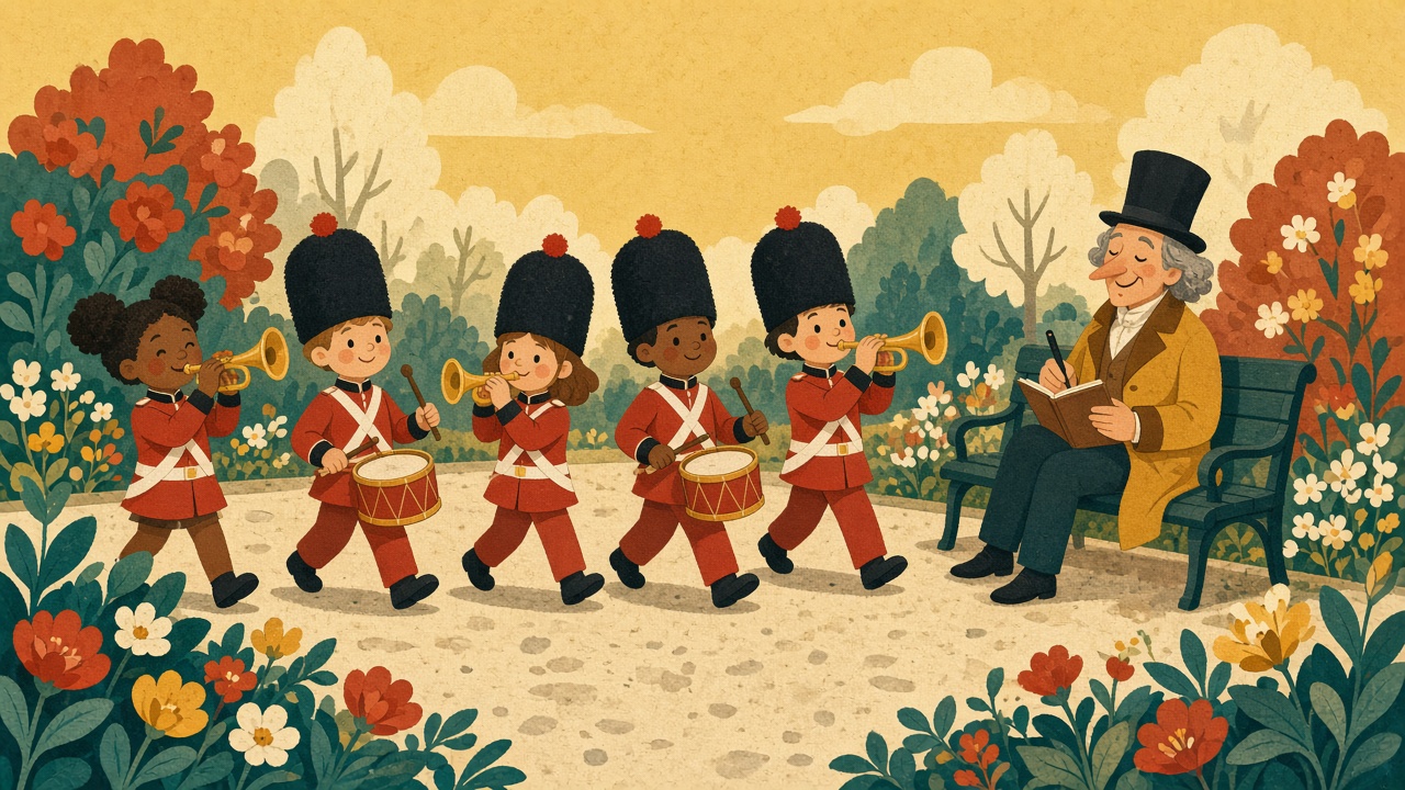 Illustration for chapter 5: Little Soldiers and Famous Fans